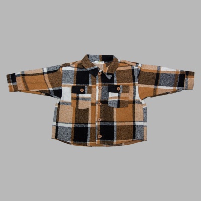 Рубашка Чуди Кидс 471725Ц2 коричневый 01